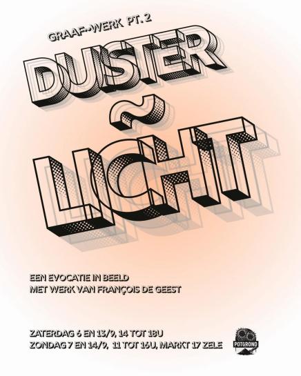affiche duister-licht