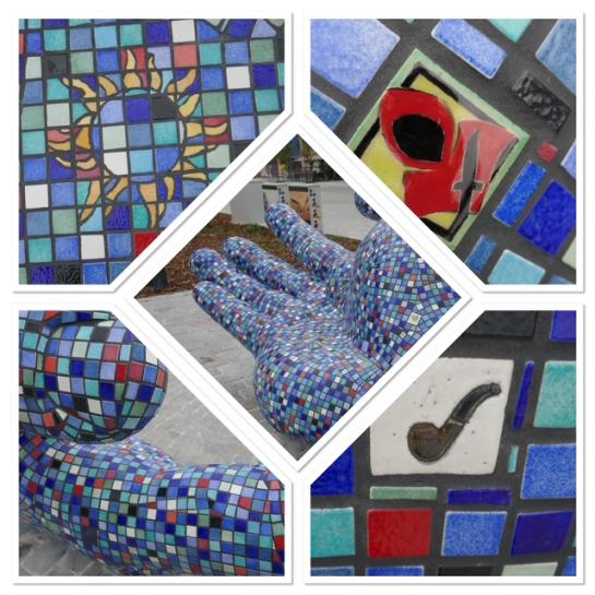 collage Uitgestoken Hand in het Hart van Zele